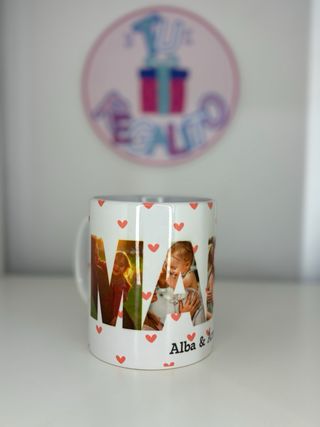 Taza personalizada con fotografias