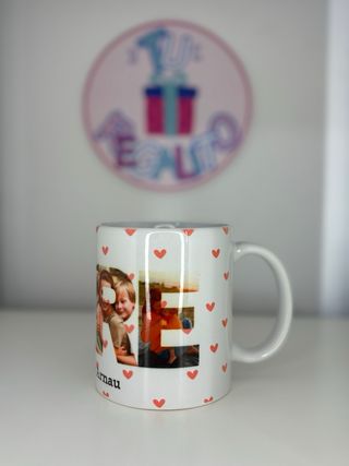 Taza personalizada con fotografias