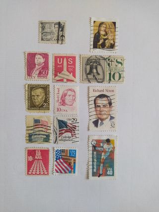 L~39.~ SELLOS DE AMÉRICA (13).