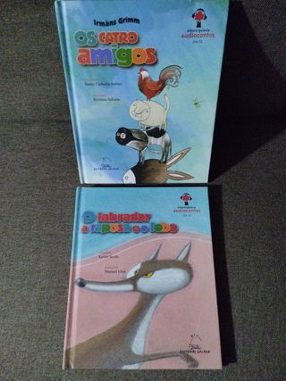 2 audiocontos con CD.