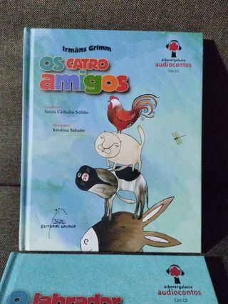 2 audiocontos con CD.