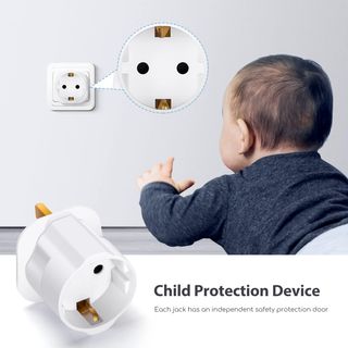 Adaptadores de enchufe para viaje de Europa -UK