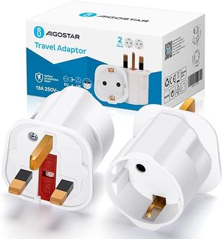 Adaptadores de enchufe para viaje de Europa -UK