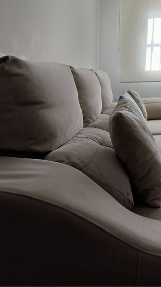 SOFÁ CHAISE LONGUE GRIS