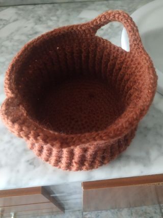 Cesta a crochet