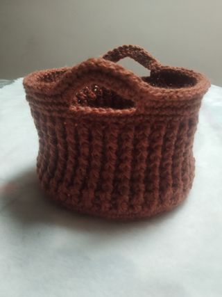 Cesta a crochet