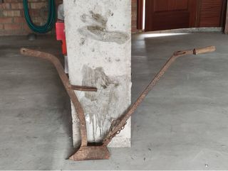 Arado huerto pequeño