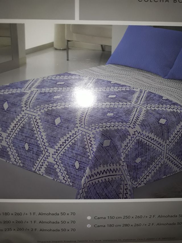 Colcha Bouti Karamelo cama 180 cm