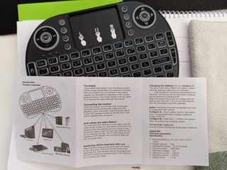 Mini Teclado inalámbrico 2,4G con Touchpad