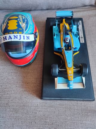 Casco despertador y coche