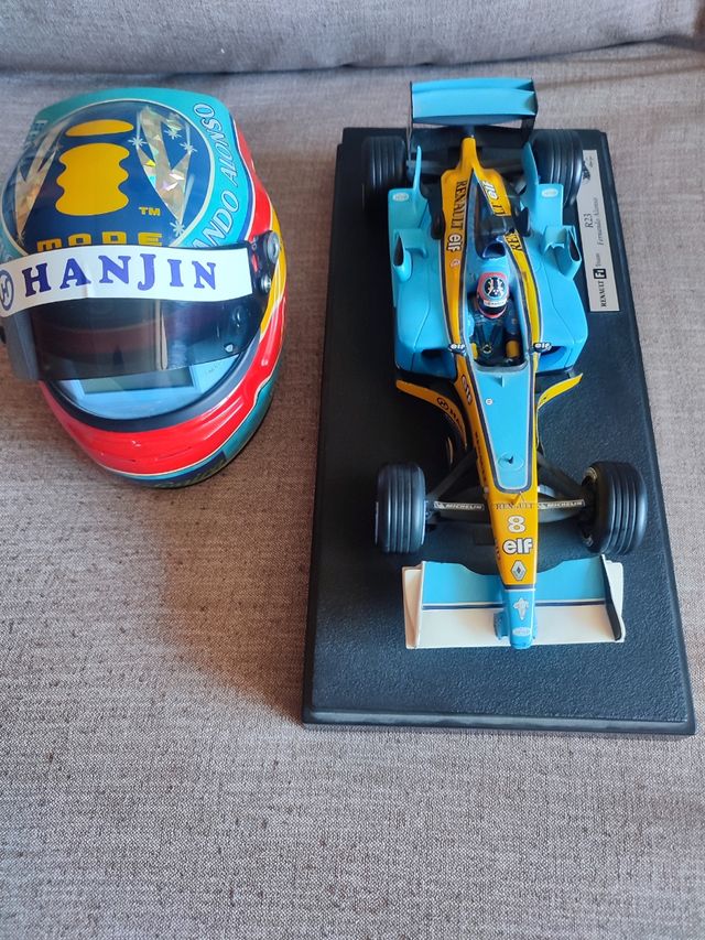 Casco despertador y coche