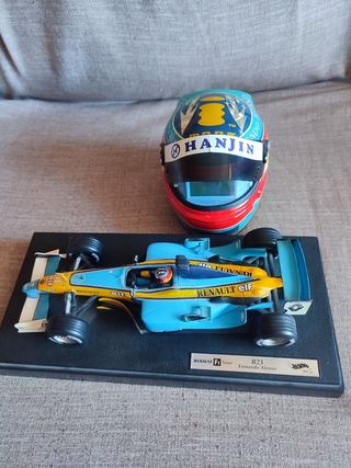 Casco despertador y coche