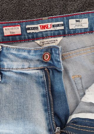 Jeans slim strappati Take Two size 32