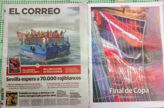 PERIÓDICOS FINAL COPA REY 2024 - ATHLETIC BILBAO