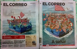 PERIÓDICOS FINAL COPA REY 2024 - ATHLETIC BILBAO