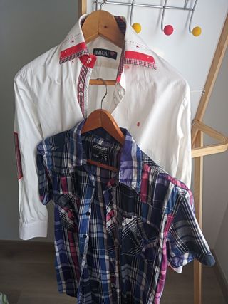 lote.  7.   camisas     chico    