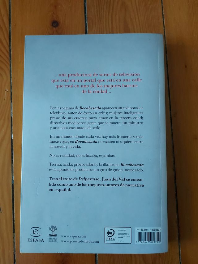 Libro "Bocabesada" de Juan del Val