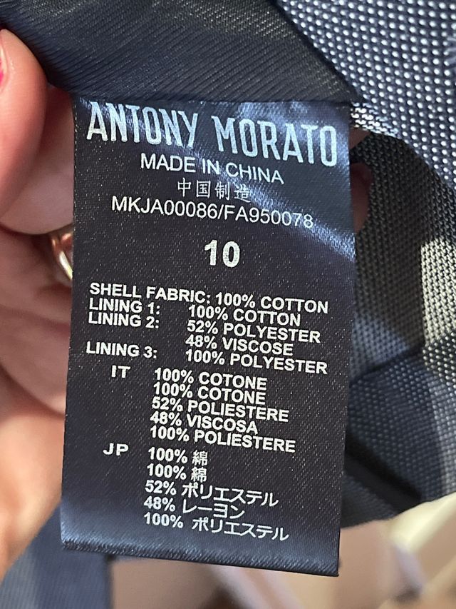 Americana niño 10 años NUEVA