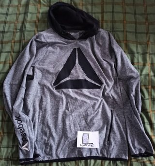 Felpa Hooded sweatshirt REEBOK CROSSFIT DELTA tg.L
