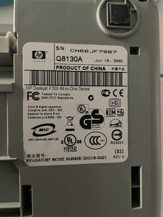 Impresora + Scanner + Fotocopiadora