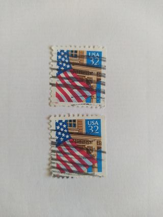 L~46.~SELLOS DE AMÉRICA(18).REPETID.