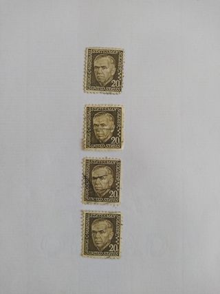 L~46.~SELLOS DE AMÉRICA(18).REPETID.