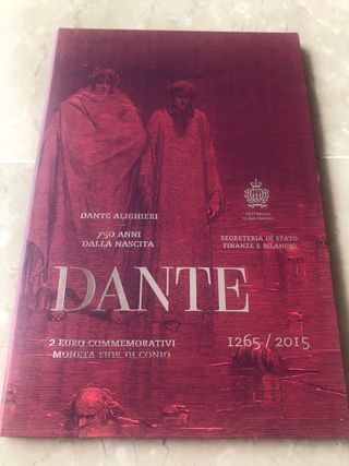 2 euro san marino 2015 dante