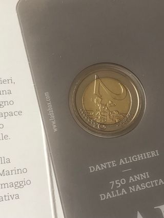 2 euro san marino 2015 dante