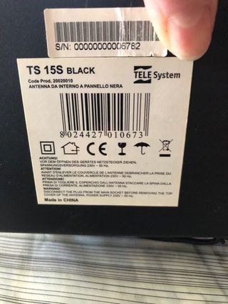 Antenna per TV da interno