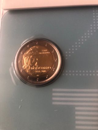 2 euro san marino 2016 donatello