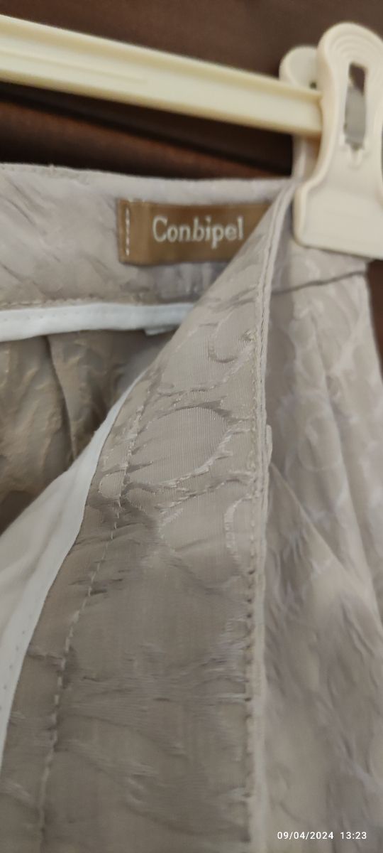 Pantalone donna Conbipel tg 44 beige