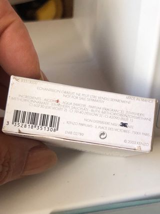 Eau de toilette mini size l’eau par Kenzo 5 ml