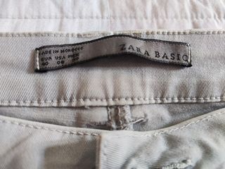 Pantaloni grigi Zara Basic tg 40