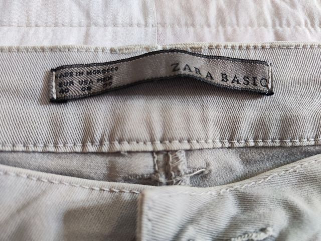 Pantaloni grigi Zara Basic tg 40