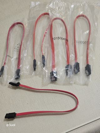 LOTE 5 CABLES SATA III 30 cm. A ESTRENAR