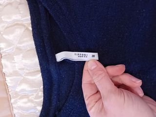 Camisola malha azul escura tiffosi