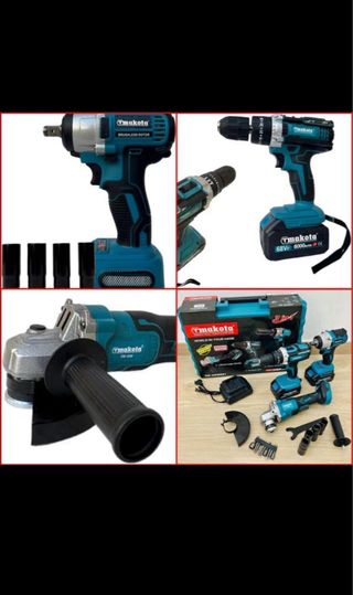 Kit 3 in 1 Trapano Avvitatore + Avv impulsi