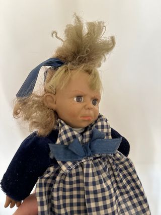 Bambola vintage in ceramica collezione 