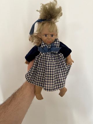 Bambola vintage in ceramica collezione 