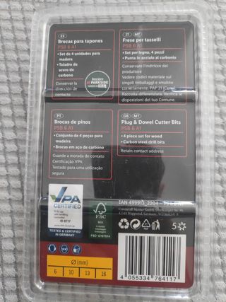 Brocas para tapones
