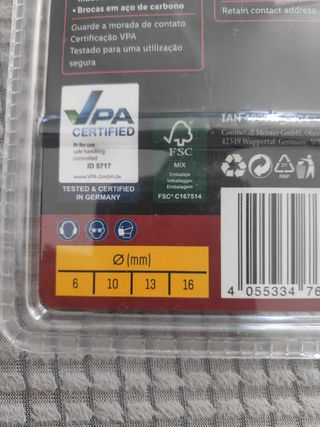 Brocas para tapones