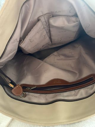 Bolso de hombro de piel Tous