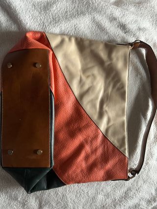 Bolso de hombro de piel Tous