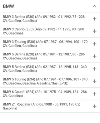 Copela de amortiguador bmw