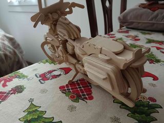 Costruzione Puzzle 3D in Legno Moto