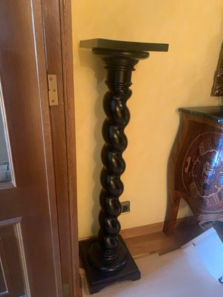 COLUMNA DE MADERA ANTIGUA