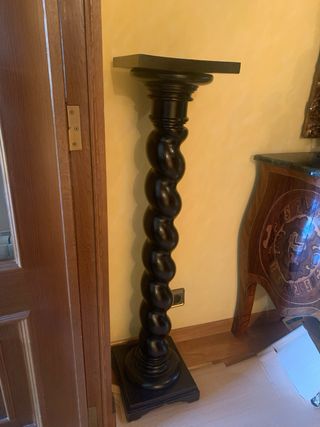 COLUMNA DE MADERA ANTIGUA