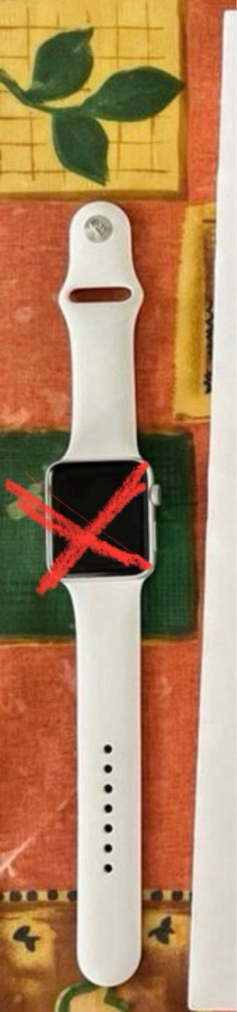 Pulsera blanca apple watch 3