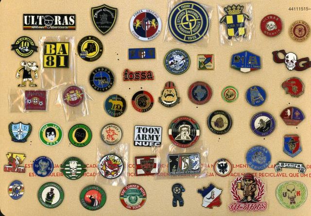 PIN FUTBOL SPILLA ULTRAS FOOTBALL ITALIA SPILLE