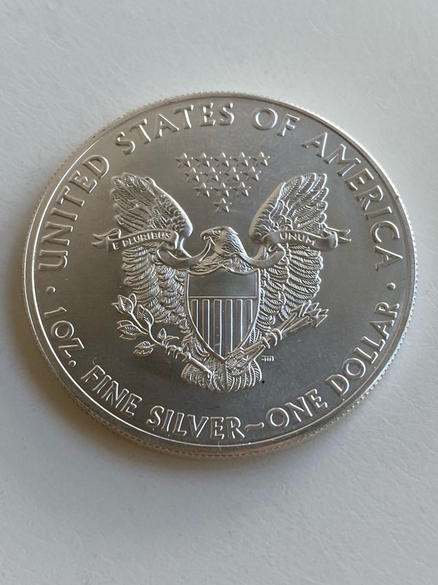 Onza de plata American Silver Eagle 2015